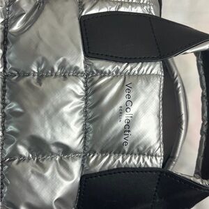 KEEP Collective Berlin Silver and Black Crossbody Bag